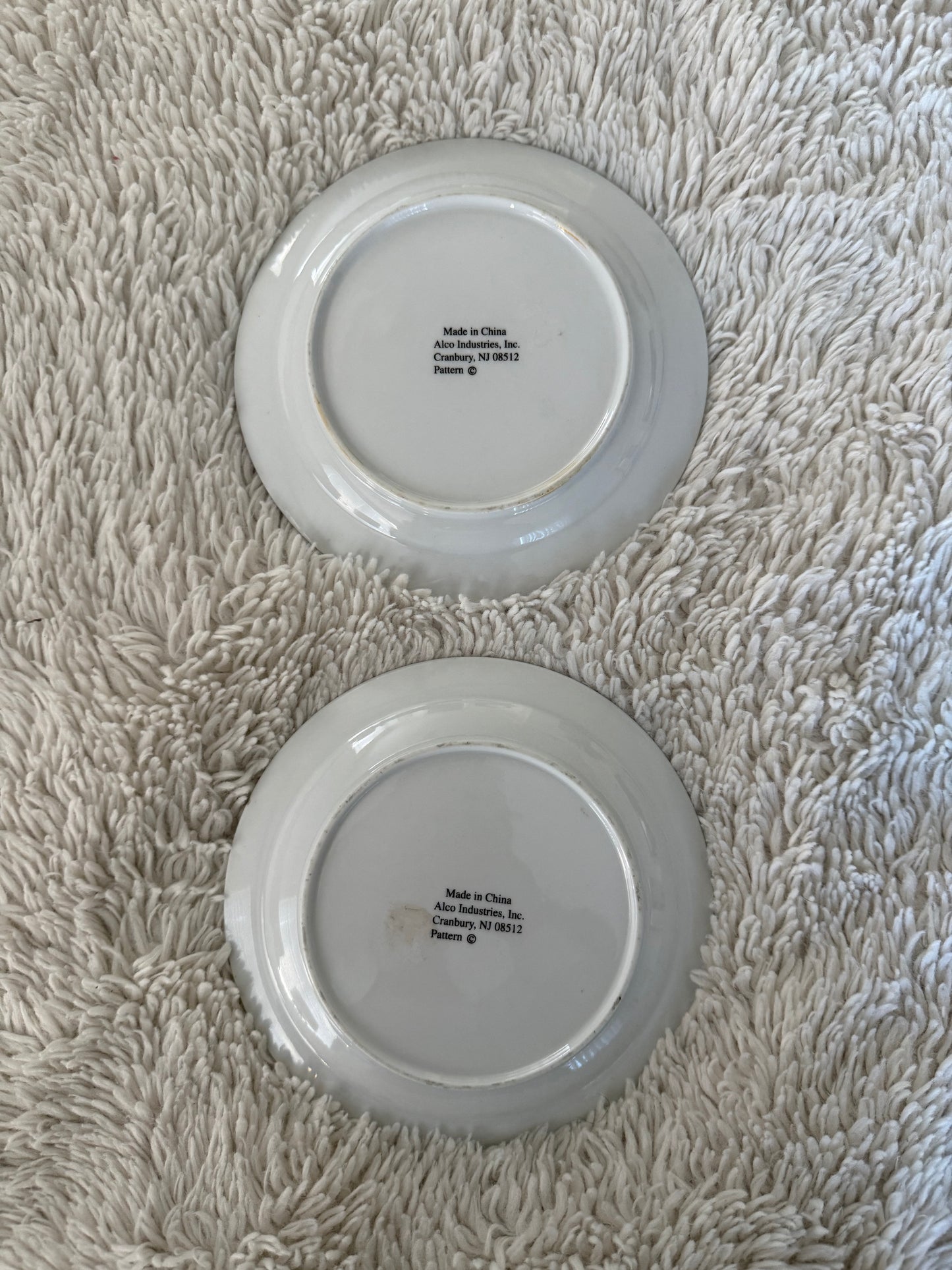 Farm Animal Plate Set (Rooster & Cow)