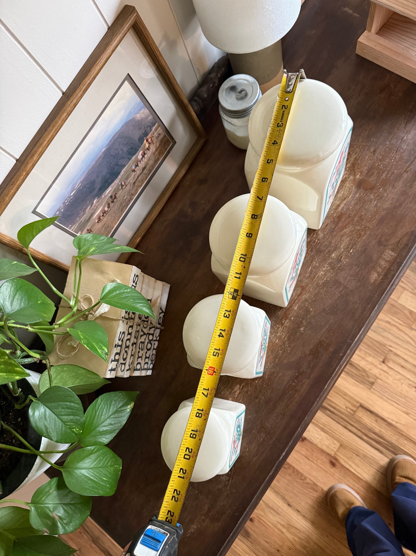 Set of 4 Vintage Canisters (Taiwan)