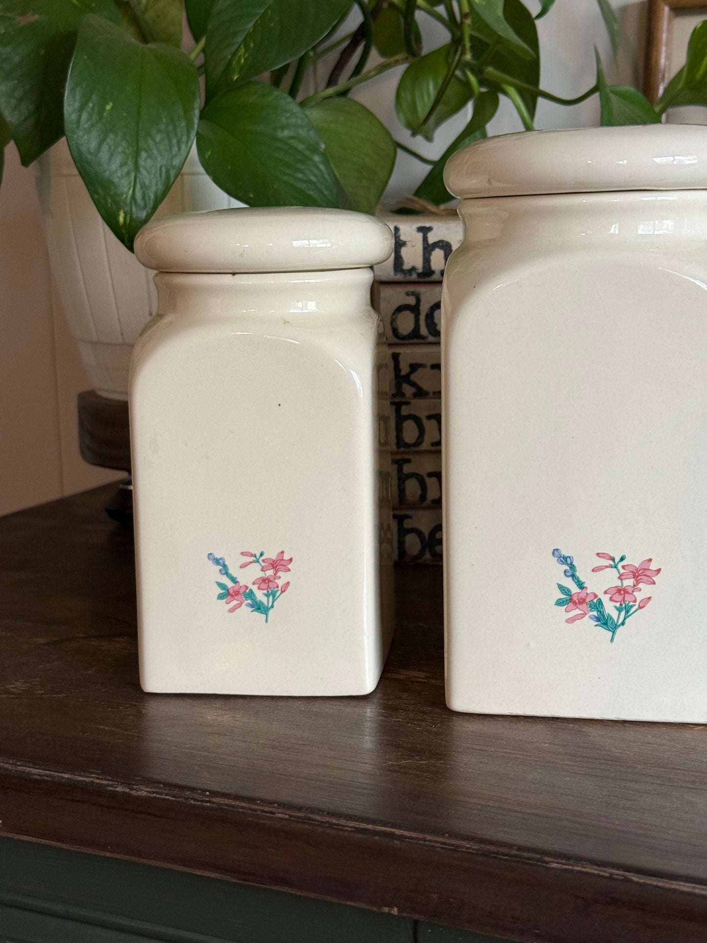 Set of 4 Vintage Canisters (Taiwan)