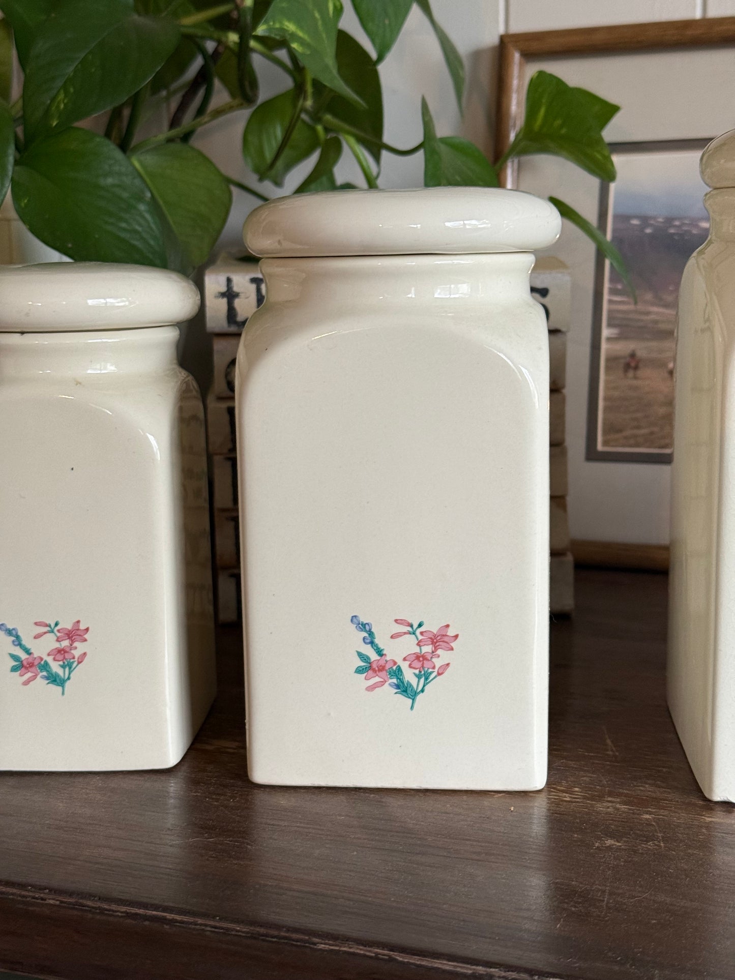 Set of 4 Vintage Canisters (Taiwan)