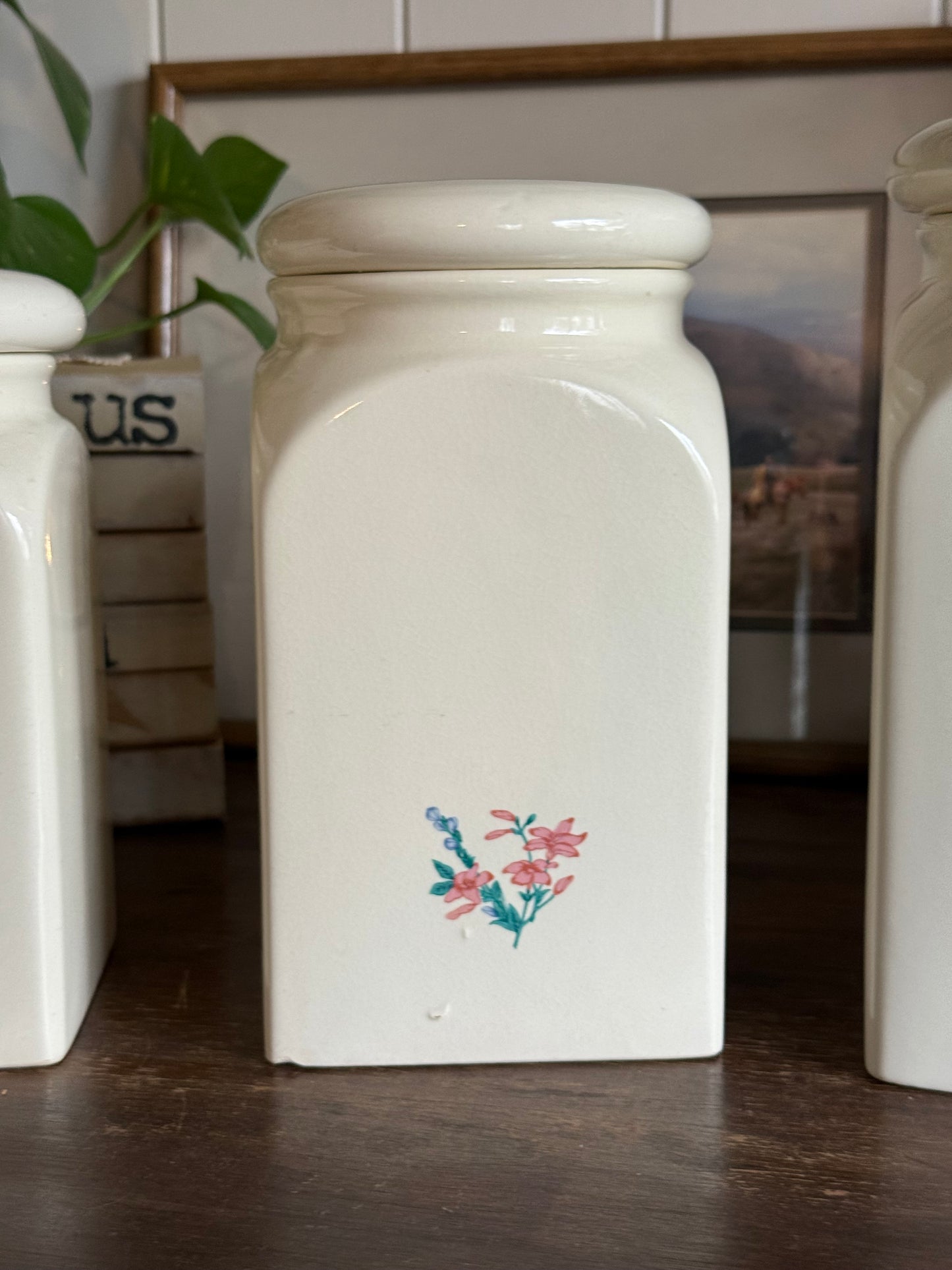 Set of 4 Vintage Canisters (Taiwan)