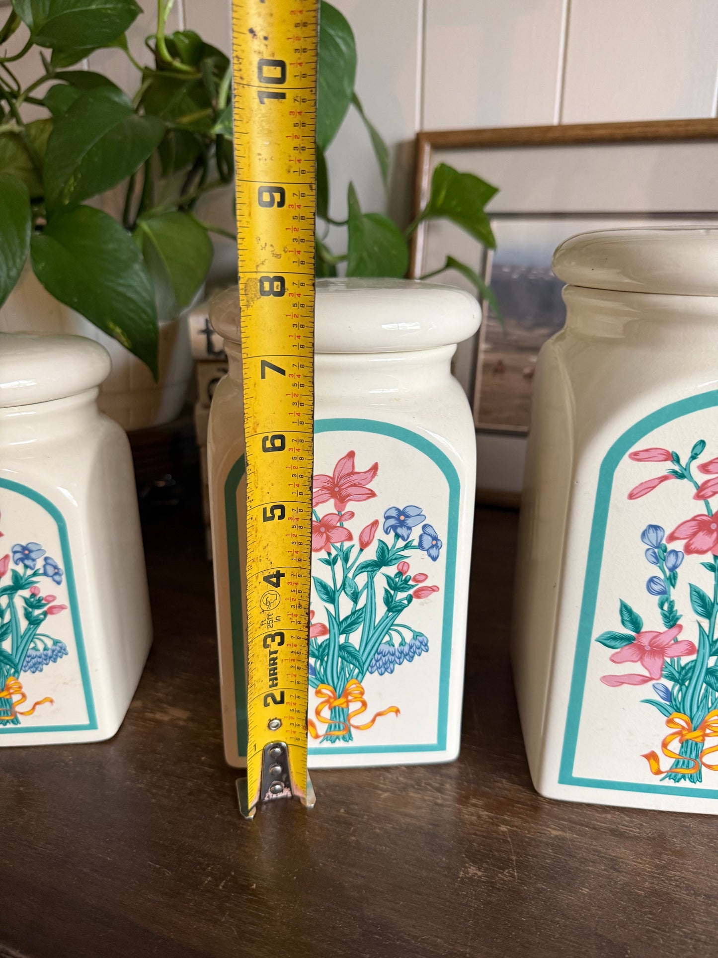 Set of 4 Vintage Canisters (Taiwan)