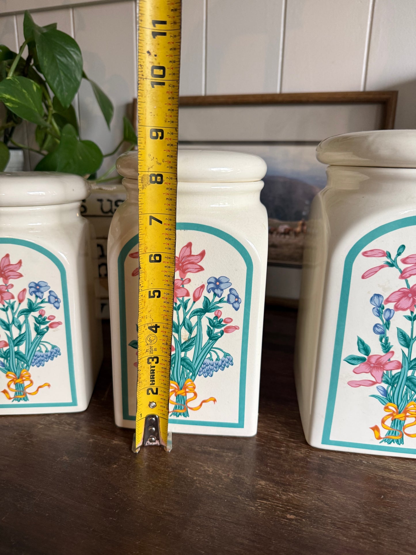 Set of 4 Vintage Canisters (Taiwan)