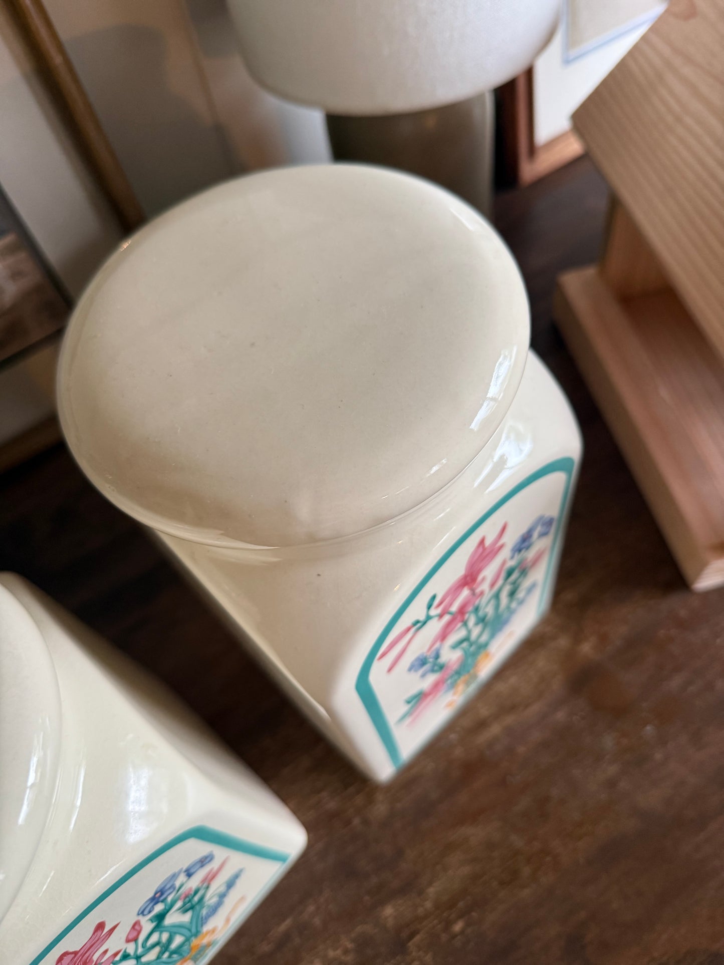 Set of 4 Vintage Canisters (Taiwan)
