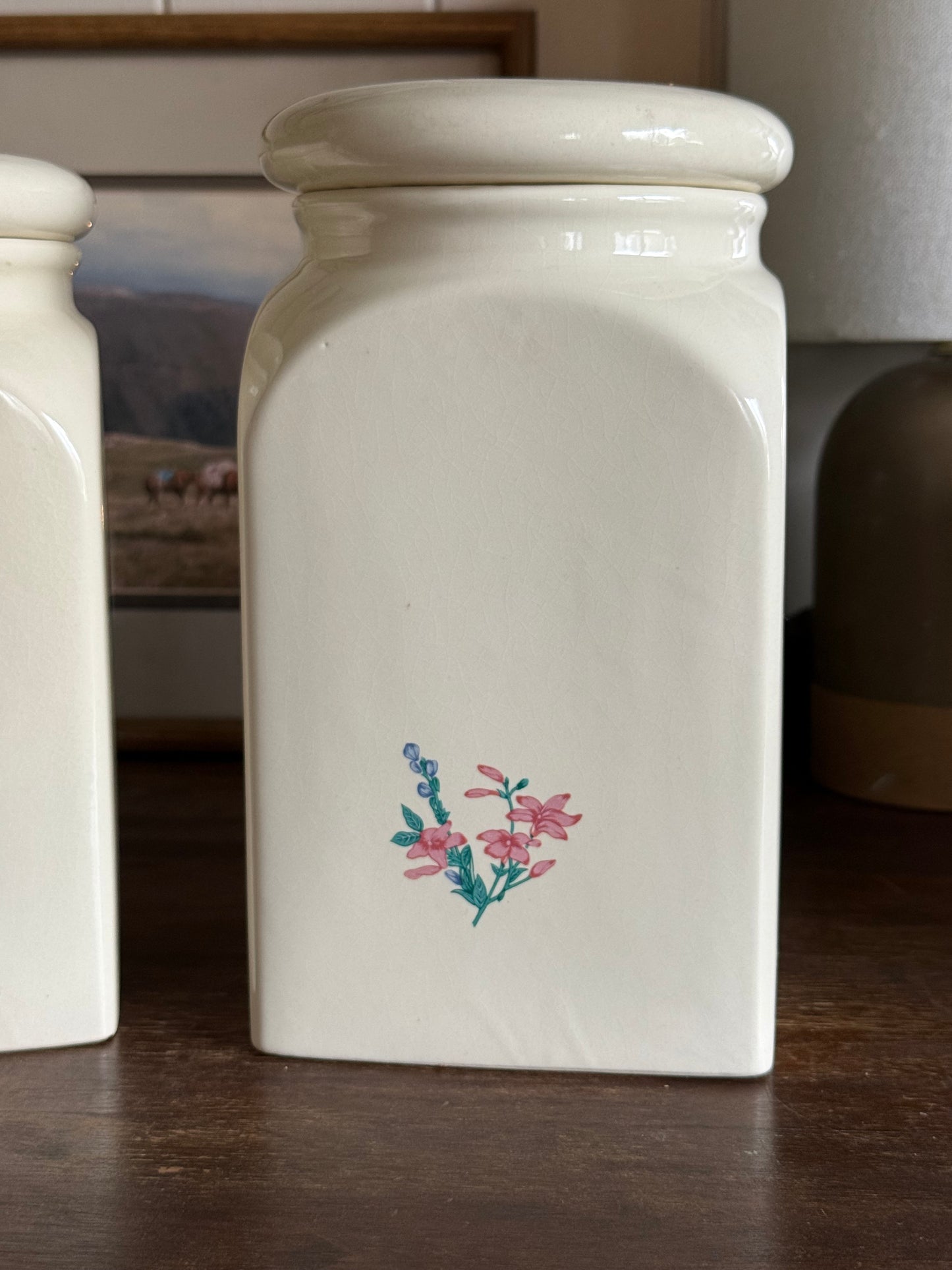 Set of 4 Vintage Canisters (Taiwan)