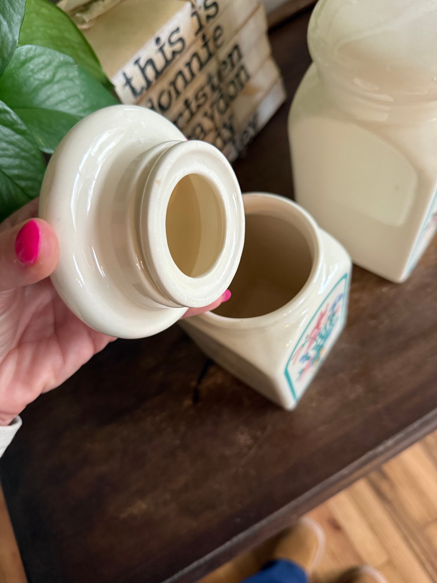 Set of 4 Vintage Canisters (Taiwan)