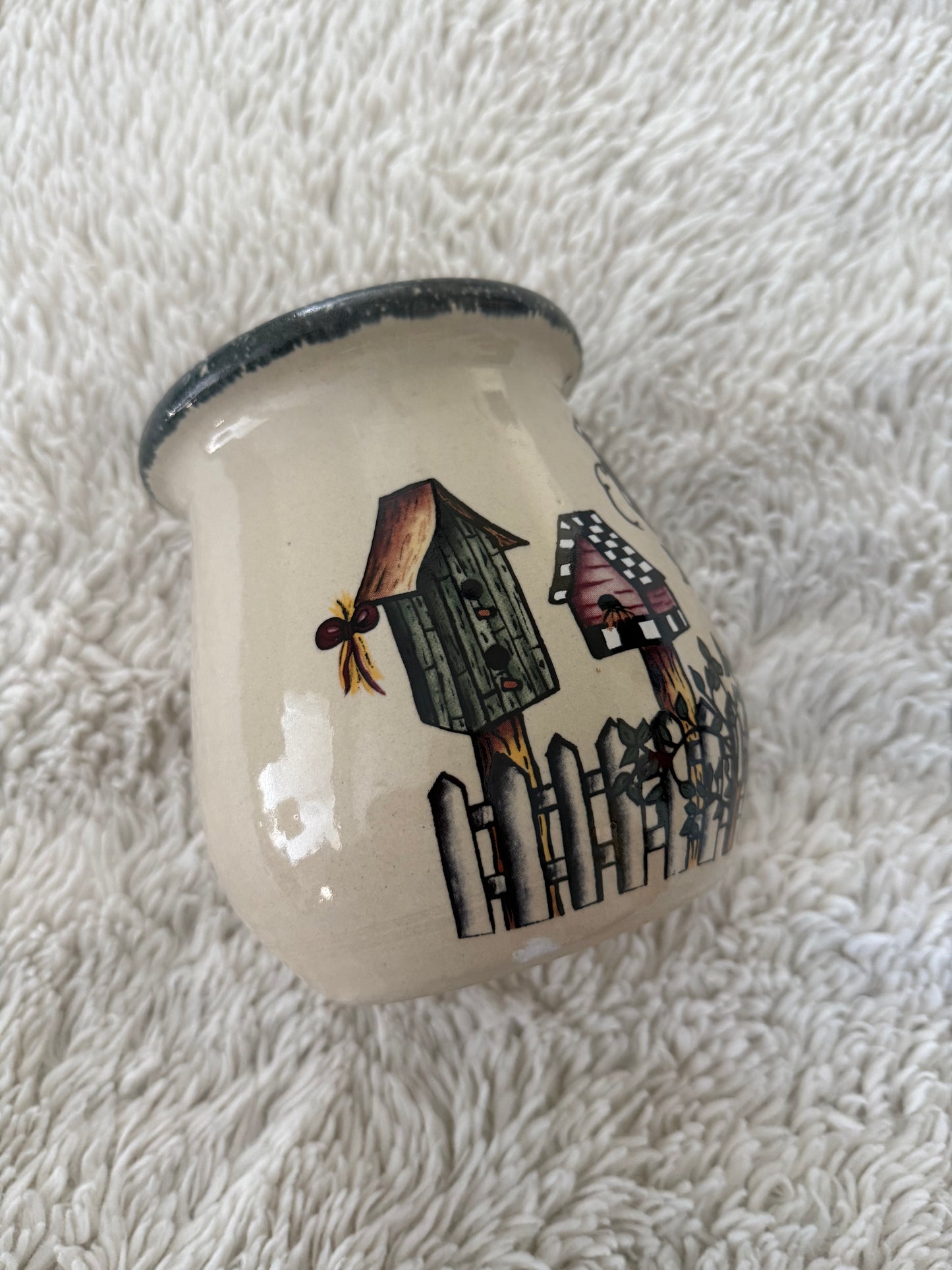 Home & Garden Party Stoneware Crock