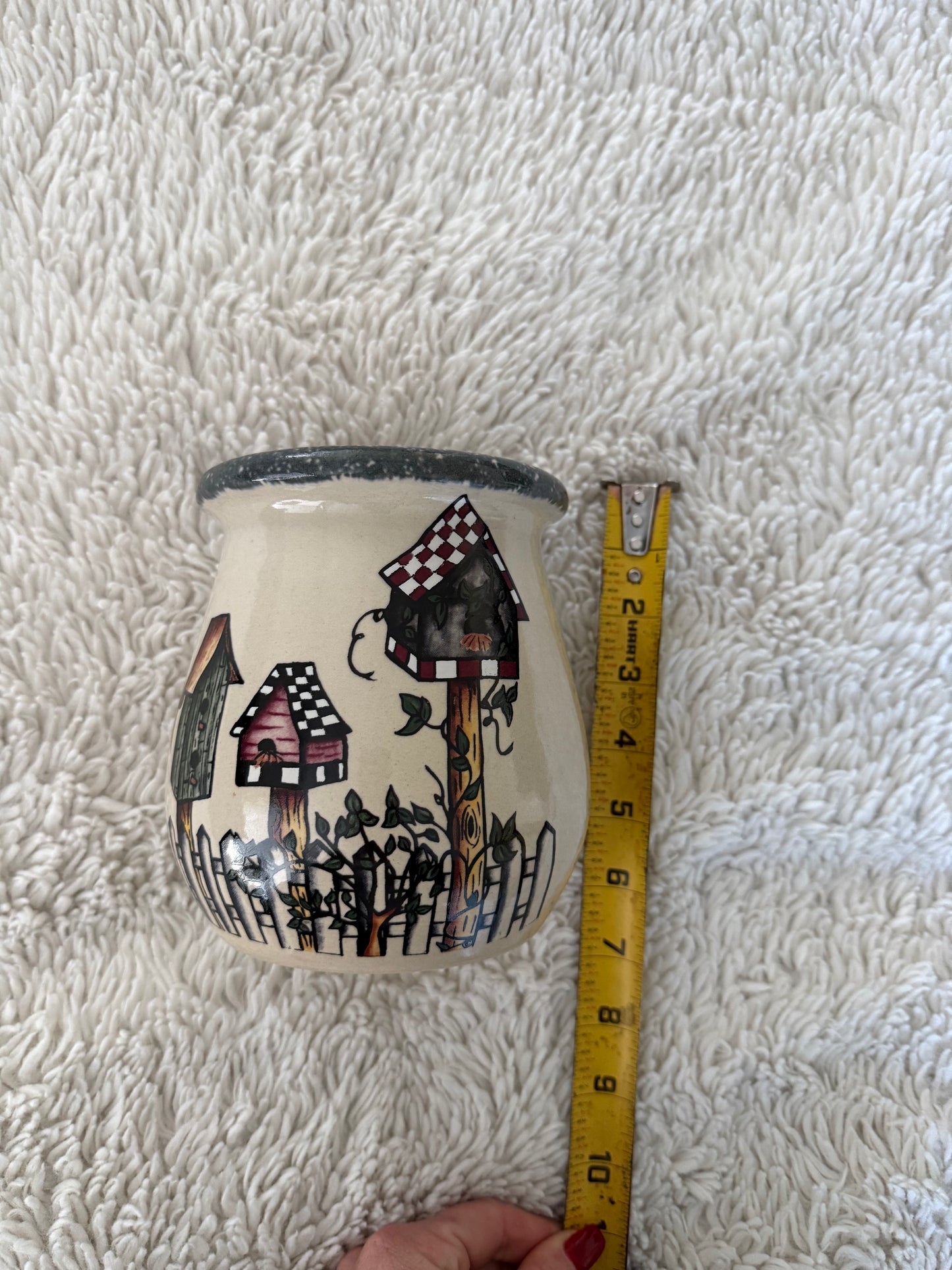 Home & Garden Party Stoneware Crock