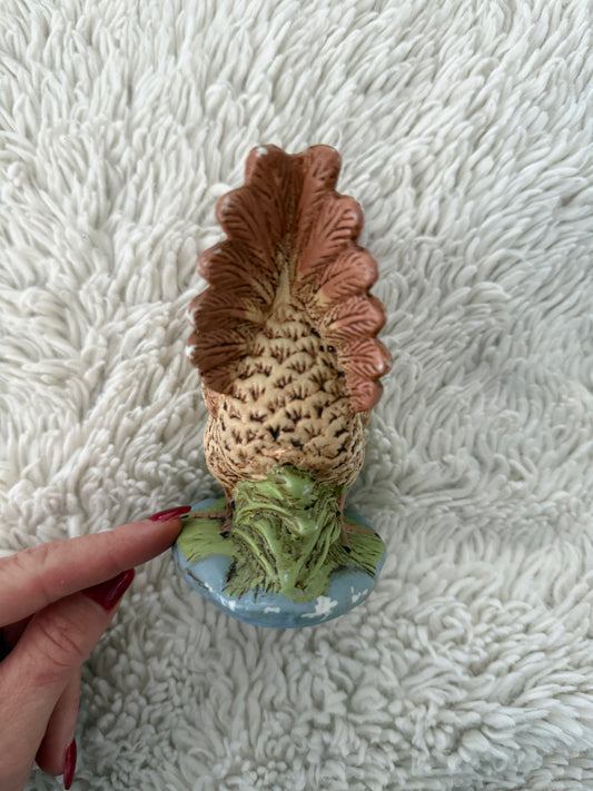 Ceramic Hen Figurine