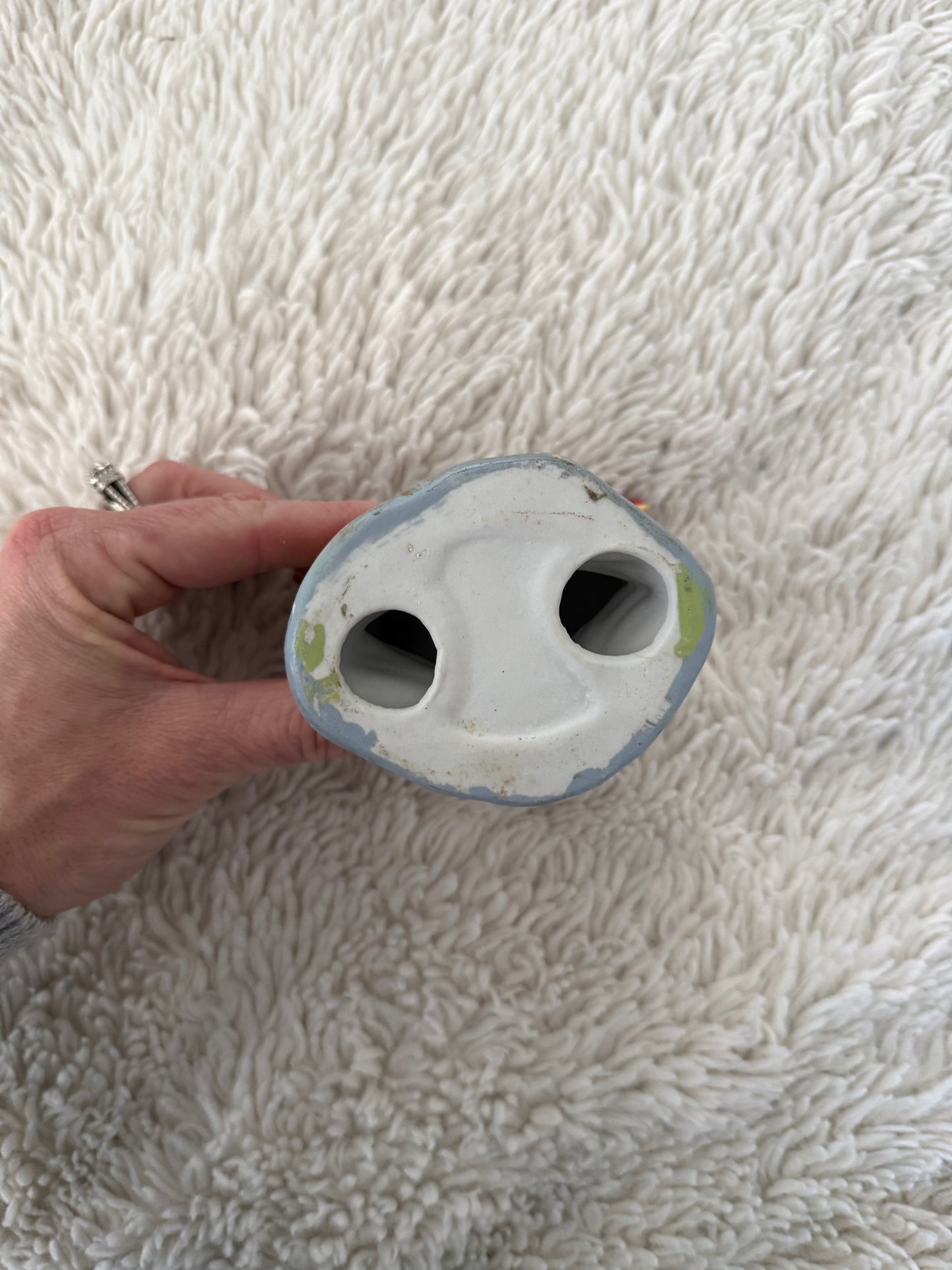 Ceramic Hen Figurine