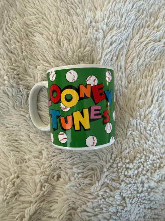 Vintage Looney Tunes Bugs Bunny Baseball Coffee Mug - 1994