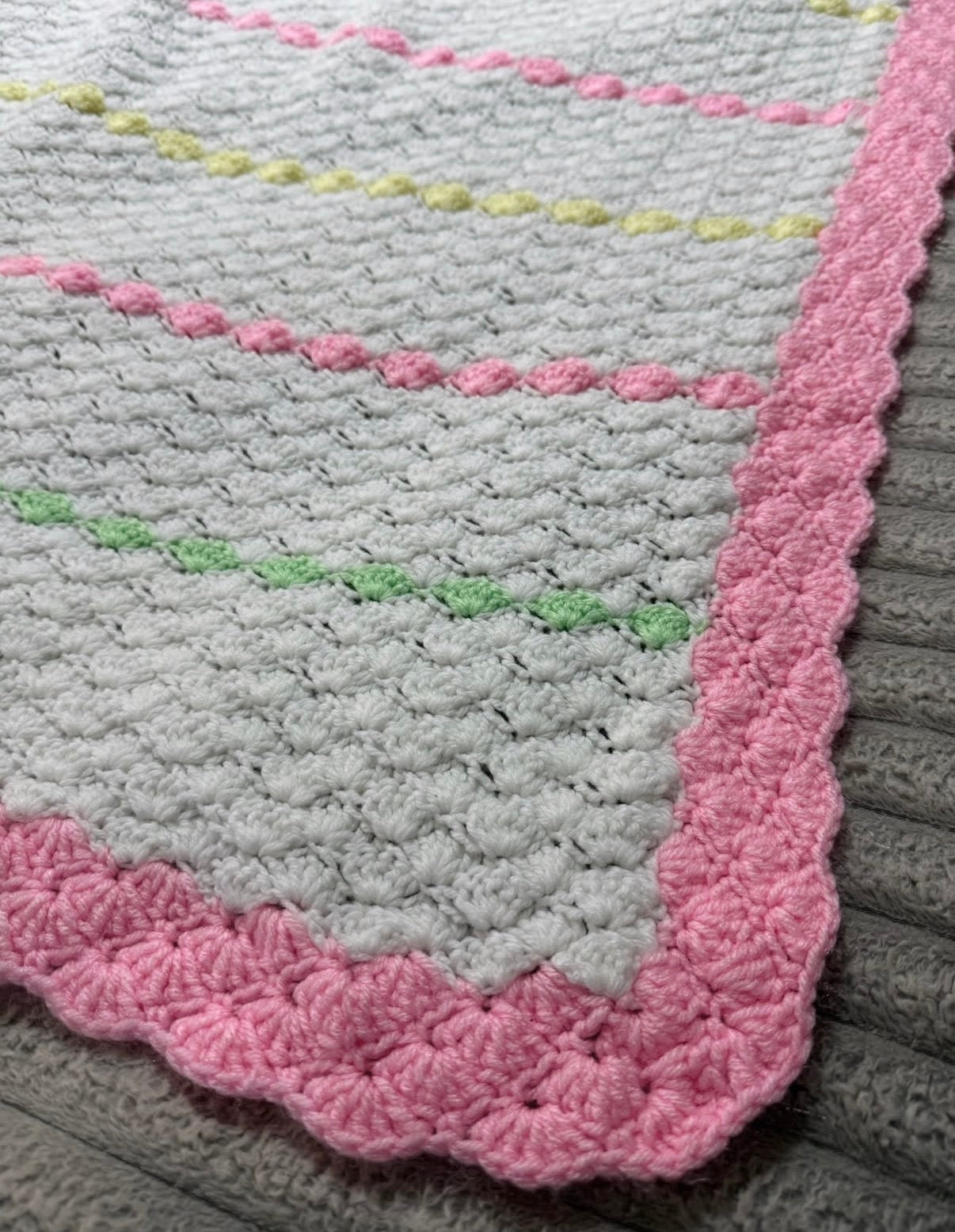 Handmade Crochet Baby Blanket