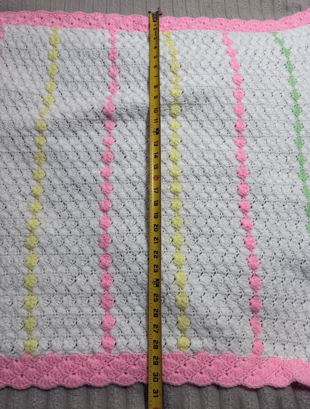 Handmade Crochet Baby Blanket